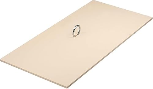 Crawl Space Vent Cover, Vanity Vents, 8x16 Removable DIY Foundation Vent Cover, Winter Pipe Freeze Protect, Lower Energy Bill, Exterior no Tools Install, ONLY Sold in OR, WA & ID! Standard Size-Tan