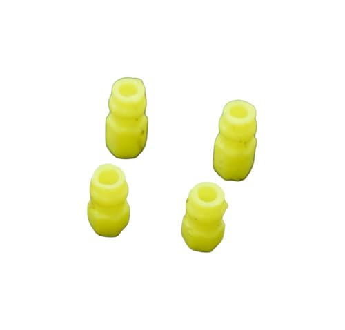 3DEXL Shock Standoff Bushings F/R for Team Associated RC10 Gold Pan/Worlds, Color: Neon Yellow