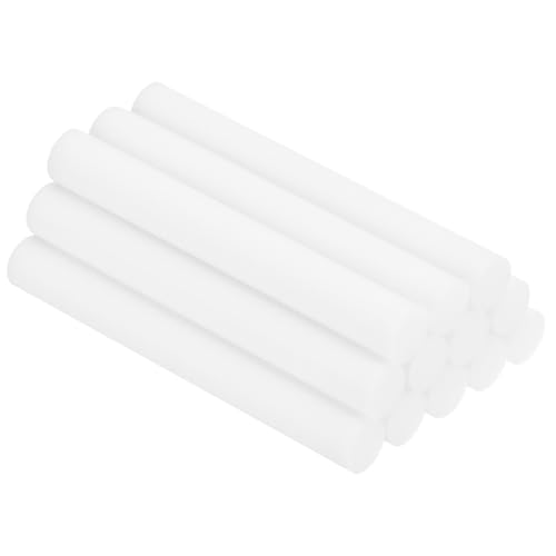 La Mejor Recopilación de Recambio de mecha disponible en línea. 46 uxcell 12Pcs Palitos de Algodón para Humidificador, 10 x 80 mm Palitos de Recambio de Filtro, Mechas de Repuesto, Palitos de Algodón para Humidificador de Viaje