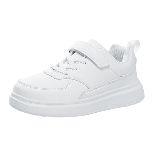 Generic Cheer Shoes Girls Boy's Girl's Unifor𝐦 Low Top Sneakers White Tennis School Walking Shoes Lightweight Toddler Kids2