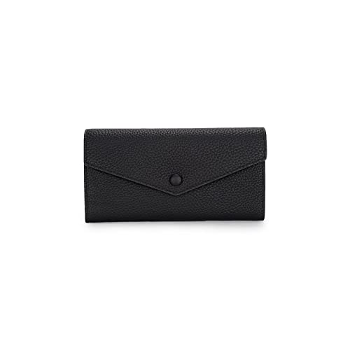 Women's Wallet Genuine Leather Women's Wallet Multifunctional Women's Wallet Long (19 * 10.5 * 2.5cm) (K)