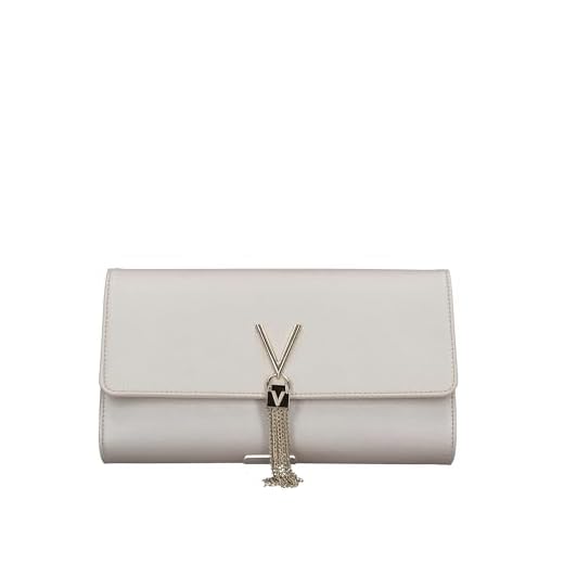 Valentino Divina SA Clutch Platino