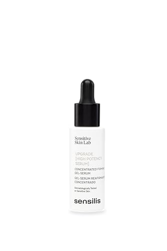 Sensilis Upgrade - Sérum Alta Potencia Concentrado, Reafirma y Reduce la Flacidez, Suaviza las Arrugas, Textura Gel, Rápida Absorción, Hipoalergénico, No Comedogénico - 30 ml
