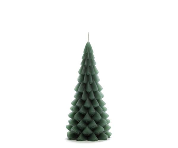 Figurenkerze Tannenbaum H:20 cm Ø:10 cm Weihnachtsbaum Brenndauer 42...