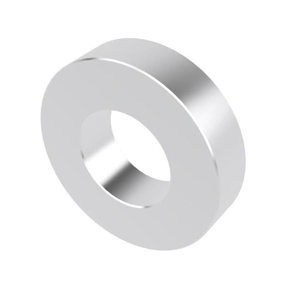 Aluminum Spacer 1" OD x 1/2" ID x Choose Your Length, Round Spacer Unthreaded Standoff Bushing Plain Finish, Fits Screws Bolts 1/2" or M12 by Metal