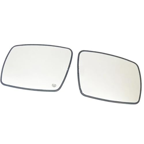 Paire de verres de rétroviseur chauffants 68045693AA pour Dodge de 2009 à 2020
