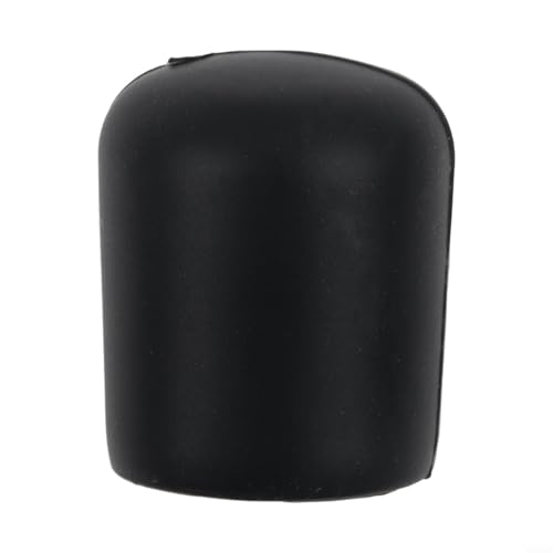 Cubierta para mango de caña de pescar hecha de material de silicona suave y elástico (S negro)