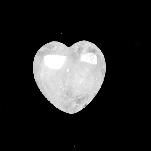 Cœur en quartz clair à offrir, cadeau idéal pour la décoration de maison