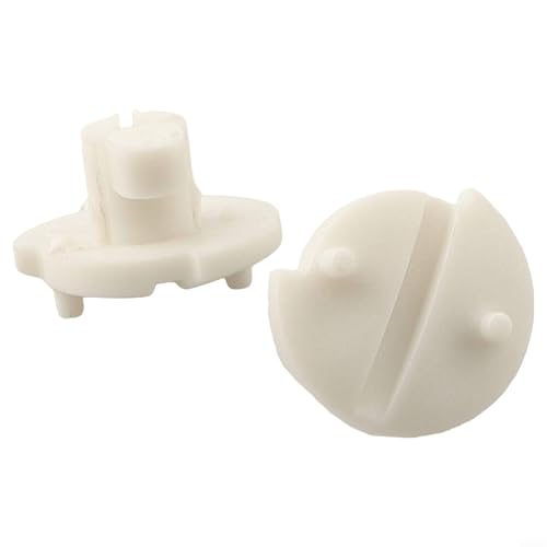 Filteilect Clips de cierre de invierno para frigorífico, 2 piezas, para caravanas, autocaravanas, DS295176600, material ABS, color beige, fácil de instalar, accesorios interiores