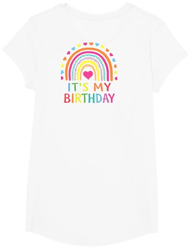 Regenbogen Geburtstag Mädchen Jungen Geschenk Retro Vintage T-Shirt