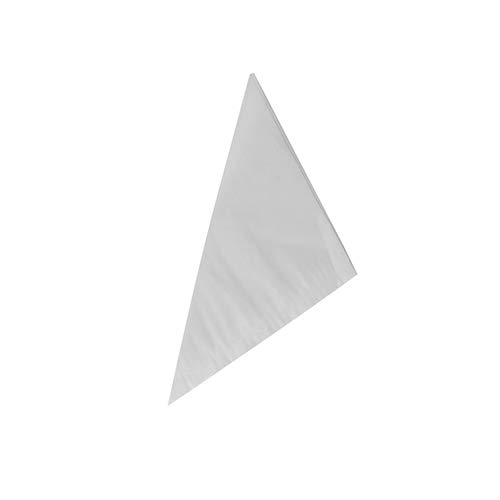 PAPSTAR 1000 Spitztüten, Cellulose 17 cm x 17 cm x 24 cm Weiss Füllinhalt 100 g (1 x 1000 = 1000 Stück)