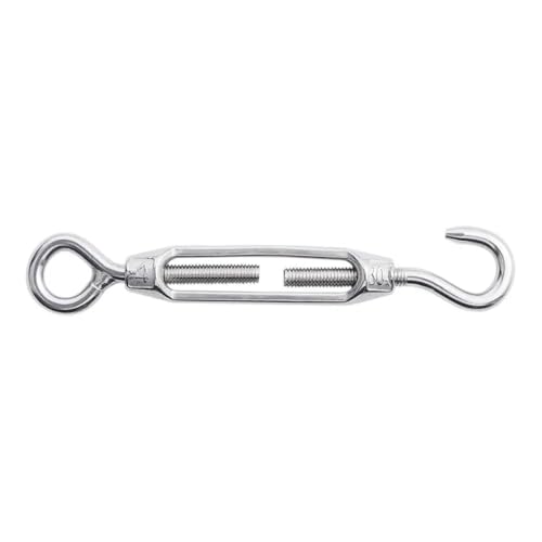 20 piezas de tensores de cable de acero inoxidable M4 M5 M6 M8 con gancho y ojillo miniatura 1