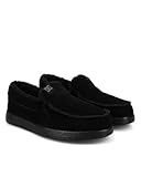 DC Shoes Men's Villain 2 SE Loafer, Black/Black/Black, 11