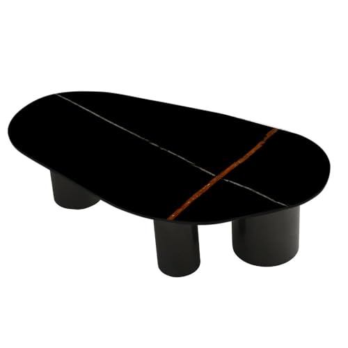 Image of Wakefit Sumatra Coffee Table I Marble Finish I Vitrified Tile Top I St Laurent