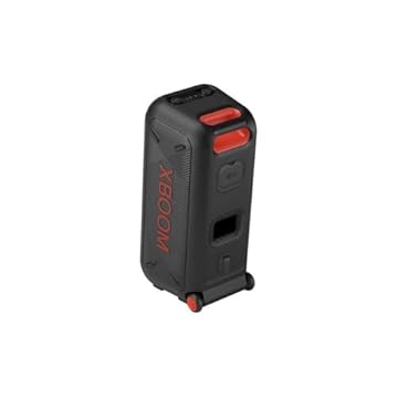 Caixa De Som Partybox LG Xboom Xl9-1000w Rms, Visor De Pix Cor Preto