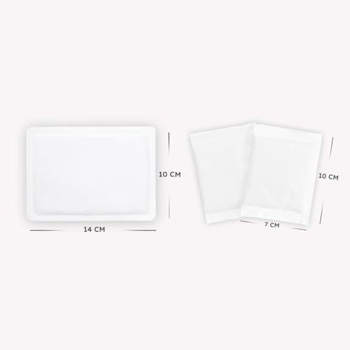 WARMEE Body and Hand Warmers - Heat Pouch, Heat Pack for Men & Women | Body Warmer for Travel, Cold Climate, Winter | (Pack of 10 Body + Pack of 6 Hand)