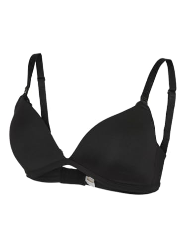 Mamalicious Haut de Bikini Femme col en V de maternité noir