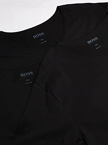 Boss Mens 3-Pack V-Neck Regular Fit Short Sleeve T-Shirts Underwear, Black, Xx-Large Us #TOP1