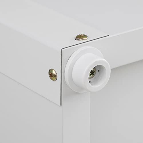 Gasdruckfedern Kissenbox Auflagenbox Metall Gerätebox Aufbewahrungsbox Weiß – Bild 4