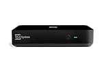 TELE System UP T2 4K: Decoder Digitale Terrestre Android TV ULTRA HD, Smart TV Upgrade, Tuner DVB-T2 HEVC HDR10+HLG, HDMI/SCART Adapter Incluso-Certificato Google