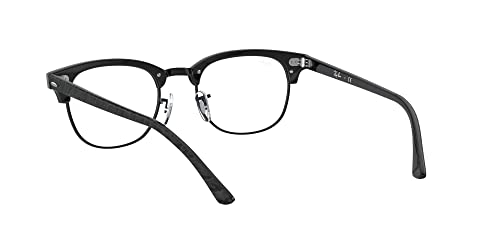 image for Ray-Ban RX5154 Clubmaster Square Prescription Eyeglass Frames, Wrinkle