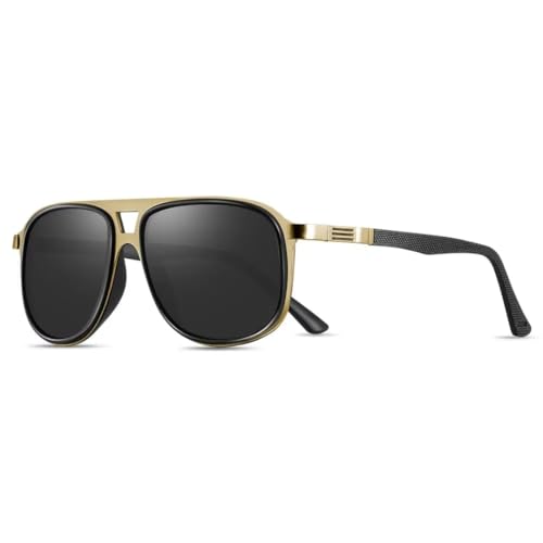 Lunettes de soleil punk vintage mâle verres polarisés haute résistance