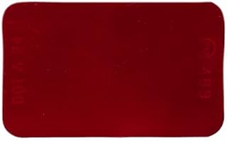 PARTSPRO+PLUS PM Refector Adhesive Backed 2.75 X 1.75 Red Rect Reflector