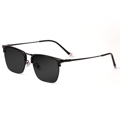 Lunettes de soleil homme titane pour conduire avec style rétro