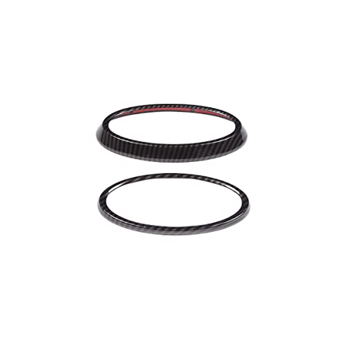 Embellecedor de logotipo para Subaru VX, estilo fibra de carbono 4