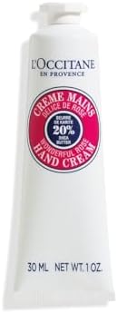 L'Occitane en Provence Delightful Rose Shea Butter Hand Cream, 1Pack (1 x 30 ml)