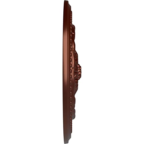 Image of Ekena Millwork CM15CHACS 15-3 /4 inch x 1-7 /8 inch Chester Ceiling Medallion, Antique Copper