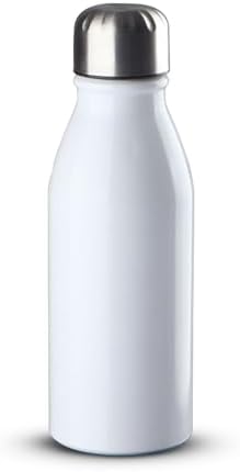 Garrafa em Alumínio - Branco, 500ml