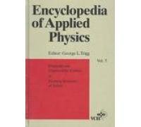 Encyclopedia of Applied Physics: Diamond and Diamondlike Carbon to Electron Structure of Solids: 005 1560810645 Book Cover