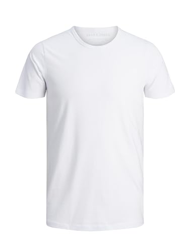 JACK & JONES Male T-Shirt Einfarbig T-Shirt