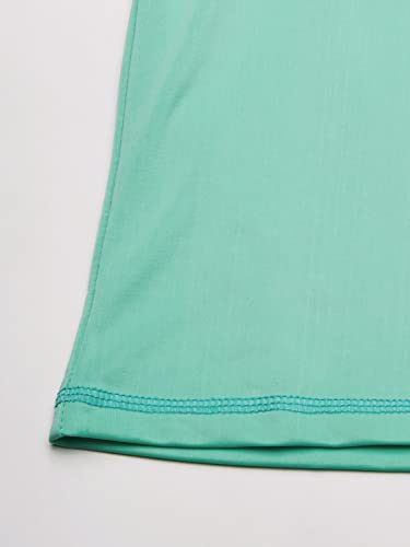 Image of Kanu Surf Girls' Jade Rash Guard UPF 50+ Sun Protection Short Sleeve Swim Shirt