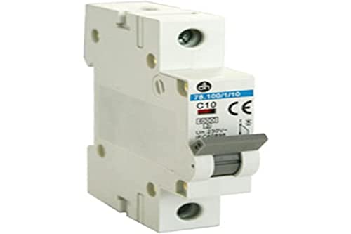 Interrupteur Disjoncteur magnéto-thermique 1P 10 a-6ka