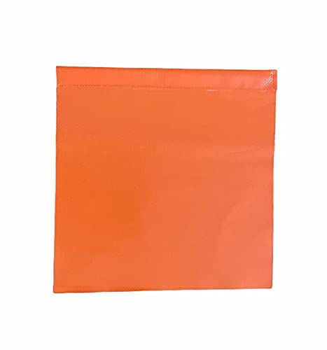 JLP Compatible With Decorative safety High visibility and wind resistance 12x12 In Flag Off Road Sports Sand Dunes 4x4 OutDoor Sports ATV-UTV-PWC Side By Side Motorcycle Orange Square Made In USA
