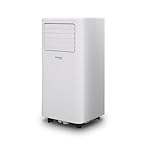 IRRADIO Belair VIGO 7, Condizionatore Portatile 7000 BTU con Pompa Calore e Deumidificatore, Tubo Scarico Aria Posteriore, Gas R290, Telecomando Wireless, Timer programmabile, Ruote, 63dB