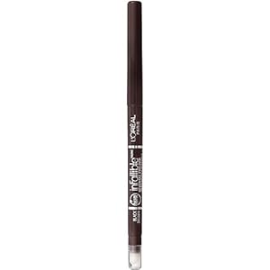 L’Oreal Paris Makeup Infallible Never Fail Original Mechanical Pencil Eyeliner with Built in Sharpener, Black Brown, 1 Count
