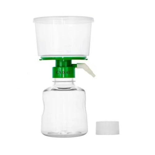 500ML Sterile Vacuum Filter Units with 0.45um CA Membrane, Individually Wrapped