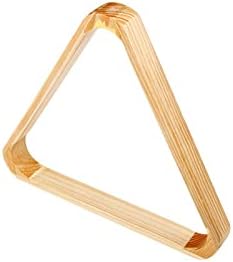Ball Triangle, Triangle Rack Billiards Director Wooden Triangle Billiard Box Triangle(Color:5.25cm)
