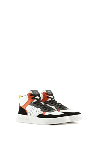 Armani Exchange Men's Seattle Hi-top Logo Sneaker2