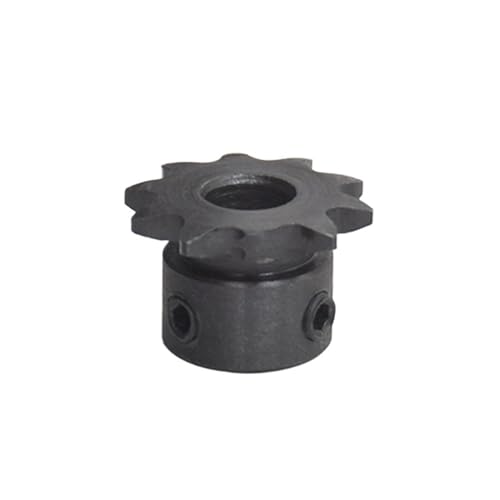 Bevel Gear Pinion Hardware Mechanical 2Pcs 16Teeth 04C Chain Gear 45# Steel Industrial Sprocket Wheel 6mm - 12mm Bore Motor Chain Drive Sprocket(12mm)