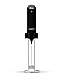 Flendy Wiederaufladbarer Hand Milchaufschäumer Stab, Aufschäumer Stab mit USB-C Ladehalterung, Mini Milchaufschäumer elektrisch Stab Aufladbar für Kaffee, Matcha, Proteinshake, usw.
