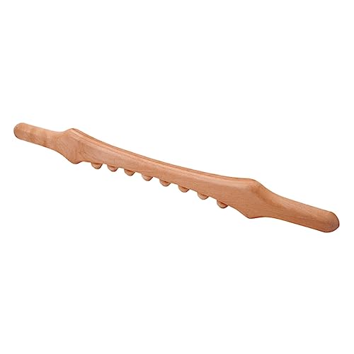 TOVINANNA Wooden Massage Stick for Reduction Multi-Function Trigger Point Massager Lower Back Massager Roller for Health
