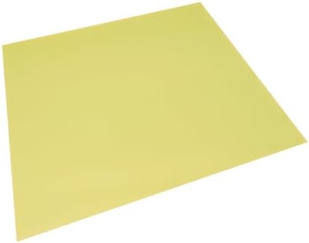 335x300x0.5mm Fiberglass G10 Composite Laminate Sheet Panel 13x11.8 (Yellow)
