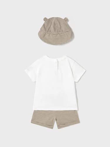 Conjunto de punto para bebé niño con gorro a juego de 12 meses (80cm) 2
