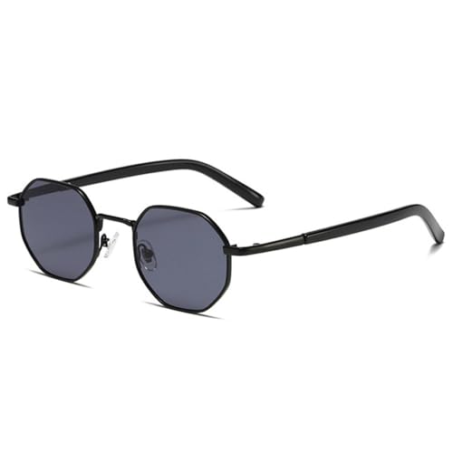 Lunettes de soleil rétro polygonales pour éviter l'éblouissement oculaire