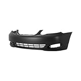 FitParts Compatible with Front Bumper Cover Fascia 2005-2008 Toyota Corolla CE LE Sedan 05-08. New Primed Without Sensor Holes, With Fog Light Holes. TO1000297 521190Z938 2006 2007