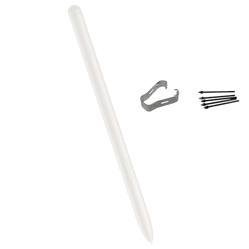 Stylet pour Galaxy Tab S11 Évitez les Pannes de Batterie avec ce S Pen Blanc Précis